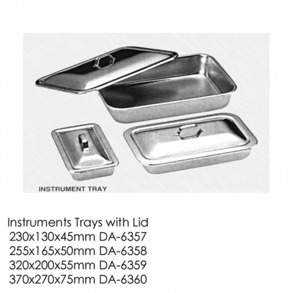 Instruments Trays With Lid